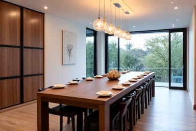 Blackwood Dining Table handcrafted with intricate details