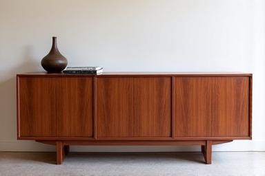 Jarrah Sideboard with clean lines and natural finish